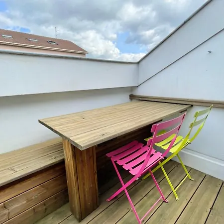Beautiful Duplex In The City Centre With Terrace - For 4 People #Ch * Grenoble
