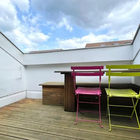 Beautiful Duplex In The City Centre With Terrace - For 4 People #Ch Grenoble